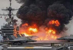 Қизил денгизда АҚШ ҳарбий-денгиз кучларига қарашли USS