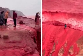 Эроннинг Ҳормуз бўғозида жойлашган Ҳормуз оролида ноёб