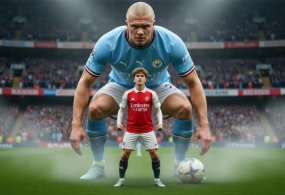 Фото: britball.ru / Макс Доуман ва Эрлинг Холланд Англия