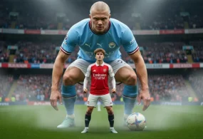 Фото: britball.ru / Макс Доуман ва Эрлинг Холланд Англия