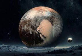 Америкалик олимлар Нептун ўзининг дастлабки йўлдошларидан