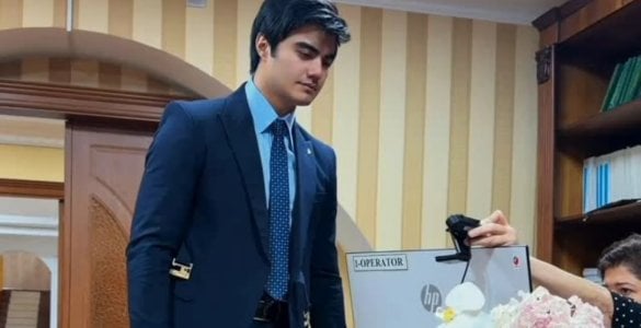 Актёр Шаҳзод Султонов Instagram саҳифаси орқали қувончли