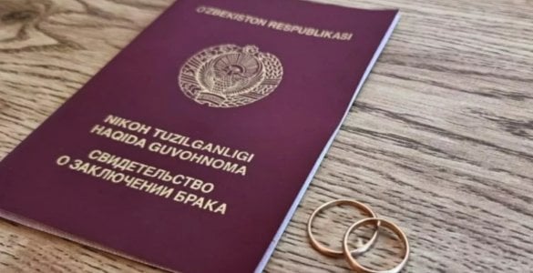 2024 йилда Ўзбекистонда биринчи маротаба никоҳдан ўтишда