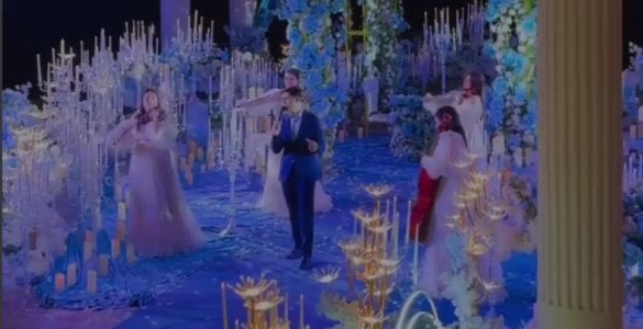 Абдуқодир Ҳусанов кеча бўлажак рафиқаси учун “Marry me” ташкиллаштирди (видео)