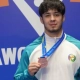 Husinboy Matrasulov presented Uzbekistan with the first medal at the Asian Weightlifting Championship