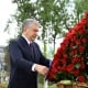 Shavkat Mirziyoyev G‘alaba bog‘iga tashrif buyurdi va xotira marosimida ishtirok etdi