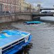 Санкт-Петербургда йўловчи автобус дарёга қулаб тушди (видео)
