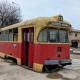 A tram returns to Tashkent