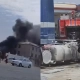 The tank of a truck exploded in Karakalpakstan