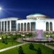 La Bibliothèque nationale d'Ouzbékistan, nommée