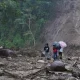 Heavy rainfall and the resulting landslide in the city of