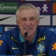 Brezilya milli takım teknik direktörü Carlo Ancelotti,