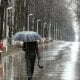 On January 17, rain and snow are expected in most regions