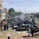 Ein Bombenanschlag auf einen Personenzug in der