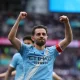 Le milieu de terrain de Manchester City, Bernardo Silva,