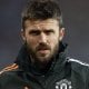 Manchester United teknik direktörü Michael Carrick,