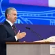 Тошкент халқаро инвестиция форуми доирасида нутқ сўзлаган