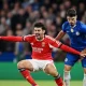 In the Champions League match, London’s Chelsea hosted