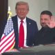 Володимир Зеленский АҚШ президенти Доналд Трамп билан