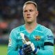 The famous goalkeeper of the Catalan club