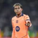 Barcelona’s 18-year-old winger Lamine Yamal was unable to