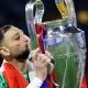 PSG celebrated a historic victory in the Champions League