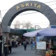 La actividad del mercado agrícola "Askiya" en la
