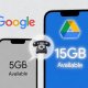 Google компаниясы жаңа аккаунттар үшін бұлтты жад саясатын