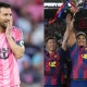 Lionel Messi sent his heartfelt congratulations via social