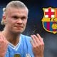 Katalonya kulübünün Manchester City merkez forveti Erling
