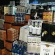 The sale of large quantities of counterfeit alcoholic