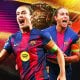Als Barcelona letzten Monat den siebten Liga F-Titel in