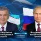 Президент Шавкат Мирзиёев ва Россия Федерацияси Президенти