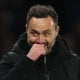 L'entraîneur de Tottenham, Roberto De Zerbi, a placé