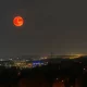 A unique astronomical event – the “blood moon” eclipse –