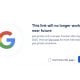Google 25 avgustdan boshlab goo.gl qisqartirilgan