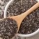 Chia urug‘i yurak uchun foydalidir. Undagi omega-3 yog‘