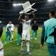 An einem emotionalen Abend im Santiago Bernabeu zollten