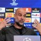 Manchester City manager Pep Guardiola announced at a press