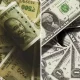 The Indian rupee rose slightly against the dollar on
