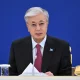 President of Kazakhstan Kassym-Jomart Tokayev, speaking at