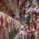 The famous "Gum Wall" in Seattle, USA, is