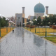 In Usbekistan bleibt das Wetter am Wochenende unbeständig.