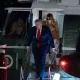 US President Donald Trump's helicopter was forced to