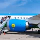 On September 17, a total of 42 departures and 44 arrivals