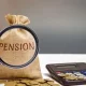 In total, pensions