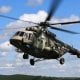 Rossiyaga tegishli Mi-8 harbiy vertolyoti Finlandiya