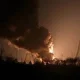 Yesterday evening, September 13, a series of explosions