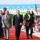 President of Uzbekistan Shavkat Mirziyoyev arrived in