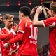 In the DFB-Pokal semifinals, Bayern Munich defeated Bayer